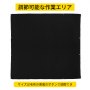 溶接毛布 ガラス繊維 高耐久溶接ブランケット 3x3m 丈夫な防火毛布 耐火断熱 黒