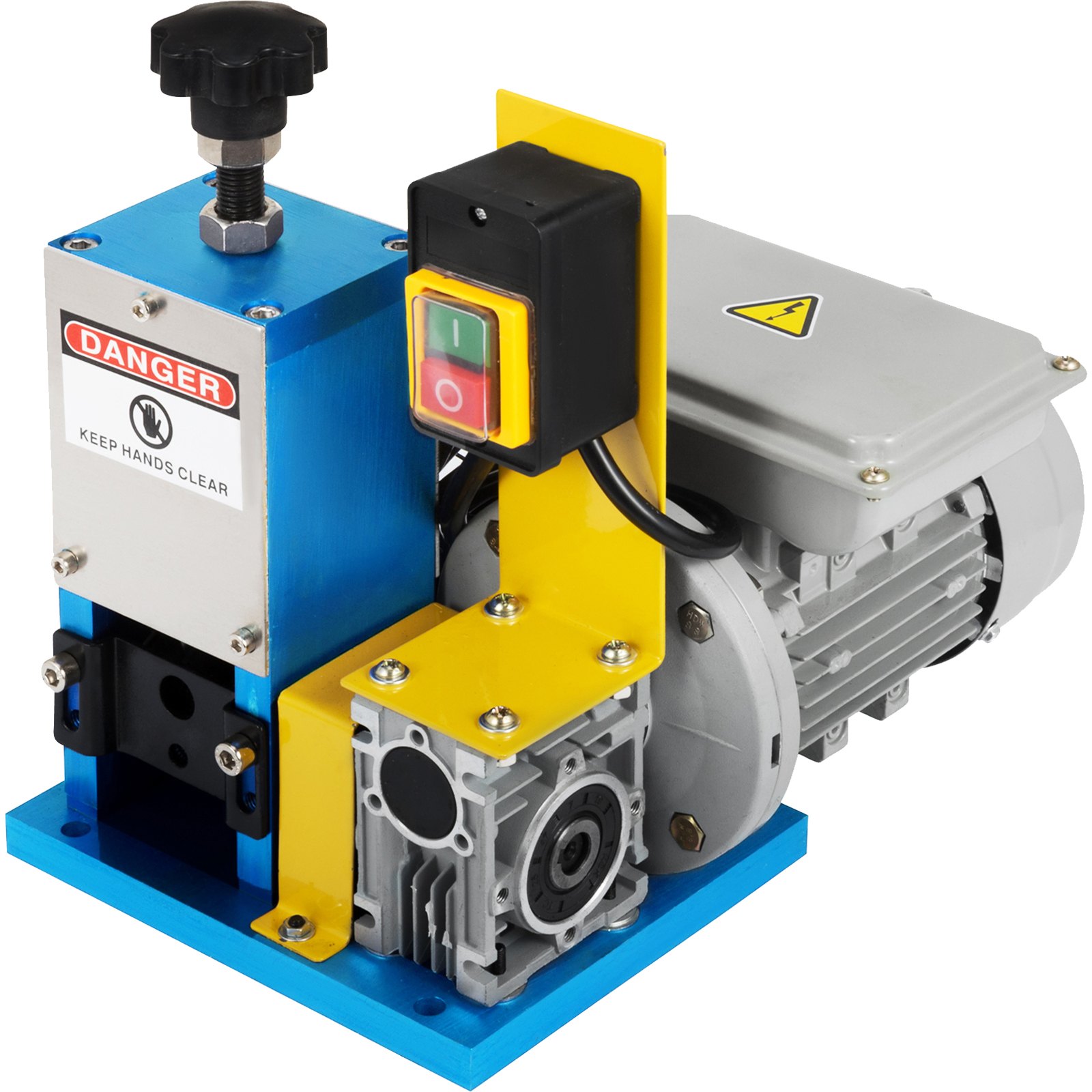 VEVOR 電動ワイヤーストリッパー ポータブルパワード、1/4HP ケーブルストリッパーツール