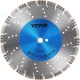 VEVOR 18インチ ダイヤモンドブレード コンクリートソーブレード セグメント高さ0.47インチ コンクリート用