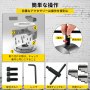 VEVOR 自動調芯 旋盤用 チャック 6インチ 3爪 金属ミーリング旋盤 CNC機械