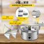 VEVOR 自動調芯 旋盤用 チャック 6インチ 3爪 金属ミーリング旋盤 CNC機械