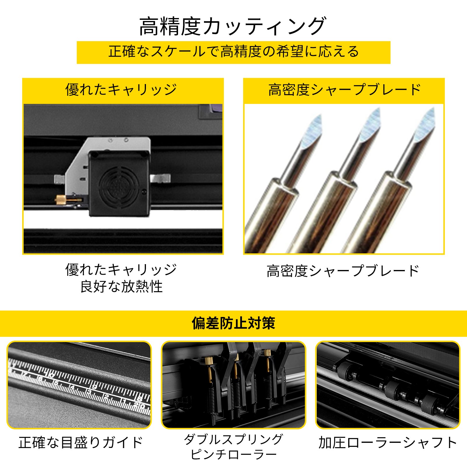 VEVOR ビニール カッター オフライン 28インチ / 720mm ビニール プロッター マシン フロア スタンド付き