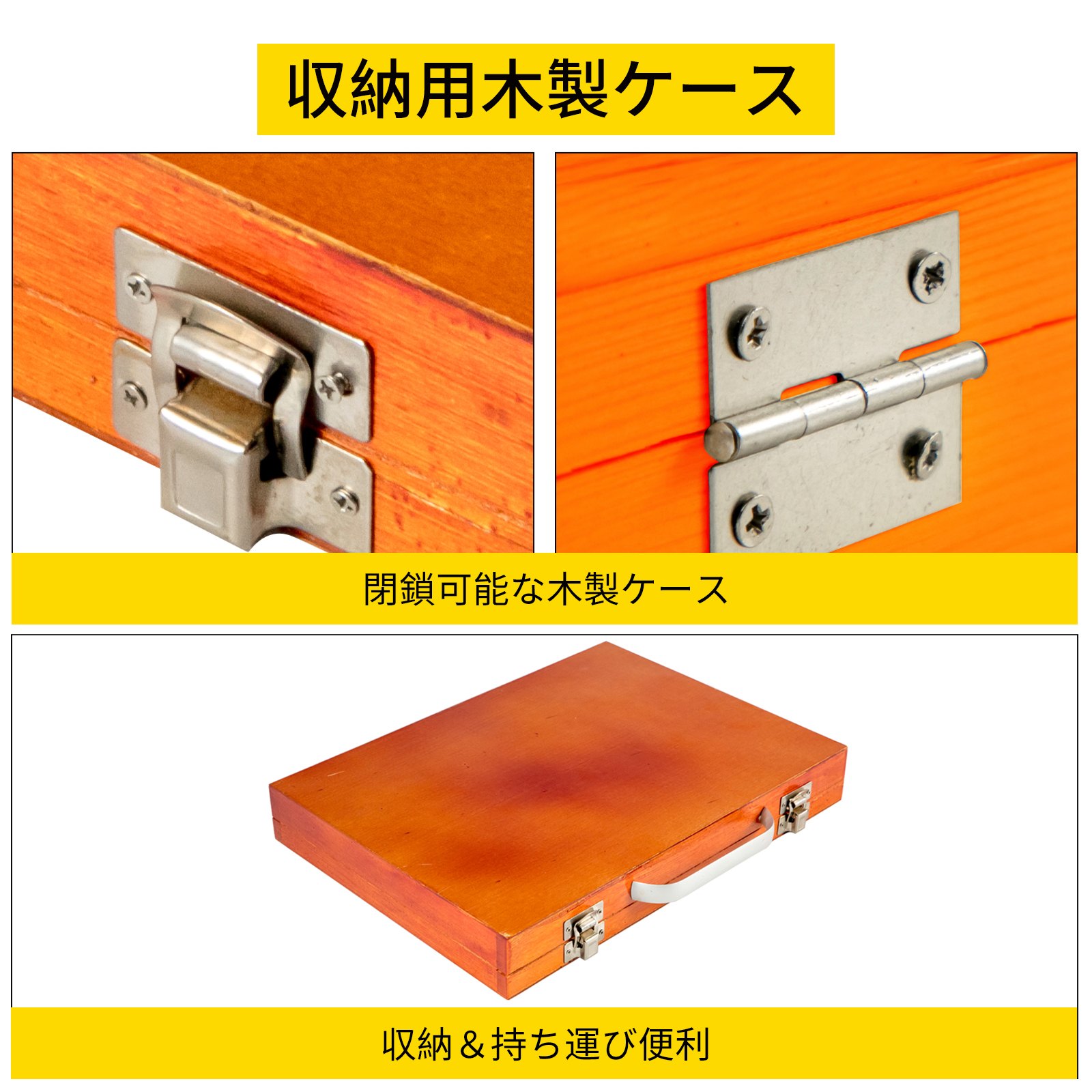 HSS 旋盤チゼルセット 12個 木製旋盤用 泡入りケースセット付き ハードウッドハンドル 60CRV 鉄製リング 収納用木箱
