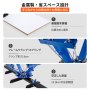VEVOR スクリーン印刷機 4 色 2 ステーション シルク スクリーニング スクリーン印刷機
