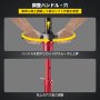 VEVOR アンダーホイスト スタンド ポール ジャッキ 3/4-T 容量 高耐久 車用サポート ジャッキ レッド