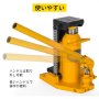 油圧ボトルジャッキ 20t（44092ポンド） 手動式 ヘビーデューティーオートトラック RV 修理 リフトツール