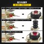 空気車のジャッキ 6600lbs の 16.5 インチまでの頑丈なエア ジャッキの持ち上がる高さ