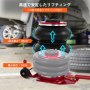 空気圧式カージャック 3T ヘビーデューティーエアジャック 最大リフティング高さ400mm