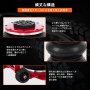 空気圧式カージャック 3T ヘビーデューティーエアジャック 最大リフティング高さ400mm