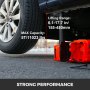電気自動車用ジャッキ 電動ジャッキ 12V DC 5T（11023ポンド）、タイヤインフレーターポンプとLED懐中電灯付き