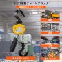 手動 チェーンホイスト レバーホイスト 550ポンドの容量、5インチのチェーンと頑丈なフック