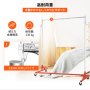 VEVOR Z-Truck 衣類ラック ローリングガーメント 調節可能な高さ95-160cm Zラック ロック可能なキャスター 高耐久 赤