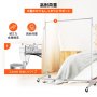 VEVOR Z-Truck 衣類ラック ローリングガーメント 調節可能な高さ95-160cm Zラック ロック可能なキャスター 高耐久 銀