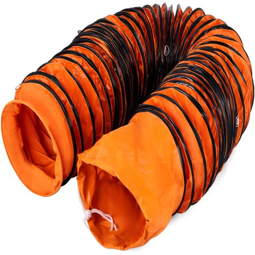 7.6 M/25 FT PVC フレキシブル ダクト ホース、直径 203 MM/8 インチの排気ファン用