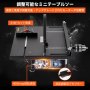 VEVOR ミニ テーブル ソー 多機能 木工 4000RPM DIY ブラック エプロン セット
