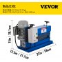 VEVOR ワイヤーストリッパー 銅ケーブルストリッパー 11チャンネル 18AWG-1" ワイヤー