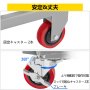 油圧シザーカート リフトテーブルカート 227kg 手動シザーリフトテーブル 灰色