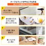 107x213.4cm テーブルクロス プラスチックデスクパッド 厚い クリスタル 透明なテーブルカバー プロテクター 長方形 PVC テーブル クロス