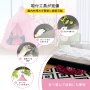 ハンギングテント 吊り下げ 木のテント 子供用 LEDストリングライトが付き ピンク