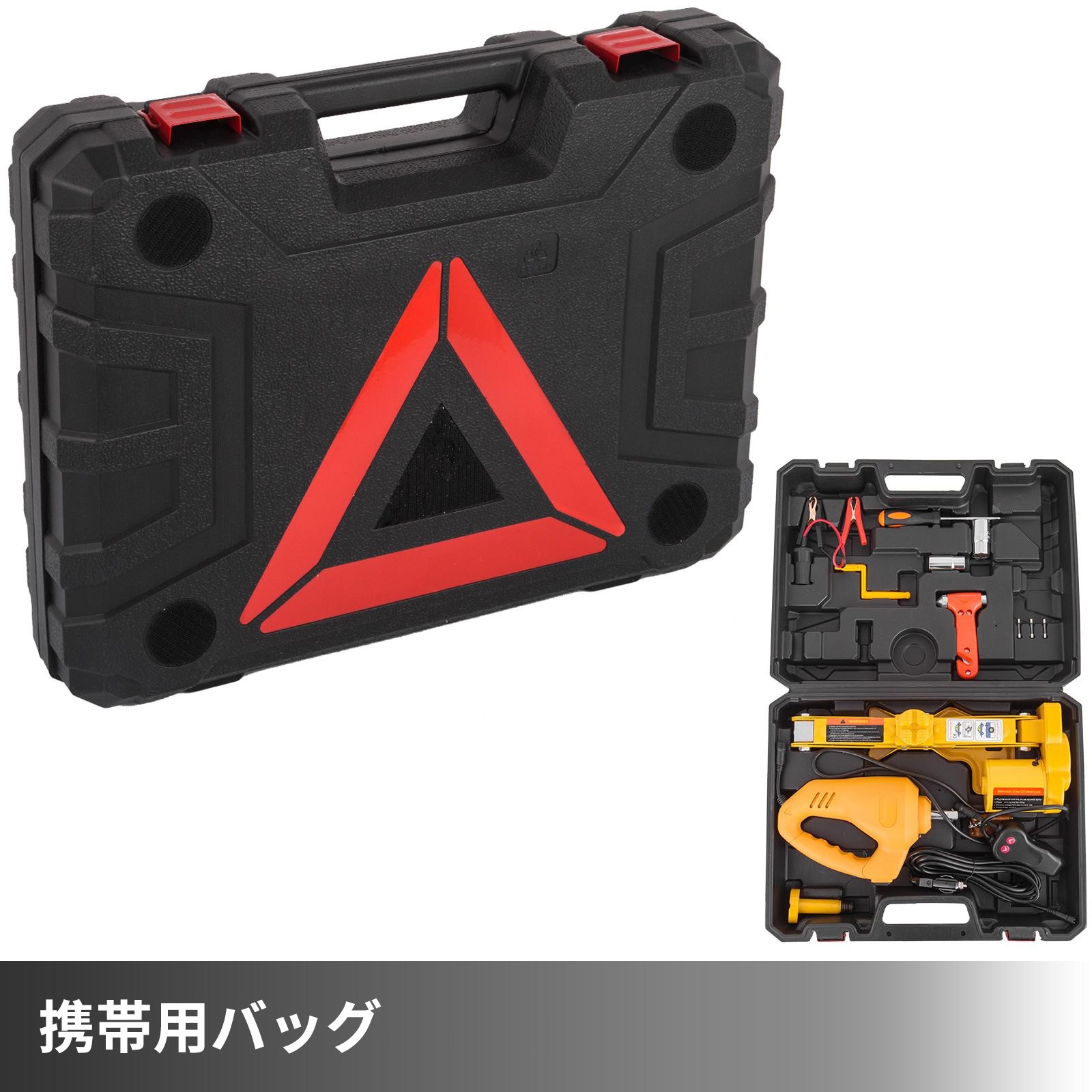 電気ジャッキ 電気自動車ジャッキ 3トン 6600 LBS シザーズカージャッキ 12V インパクトレンチ