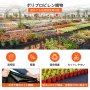 91x1.98m 除草シート 頑丈なPP織り 雑草バリアランドスケープ グランドカバー 3.0オンス