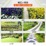 91x1.98m 除草シート 頑丈なPP織り 雑草バリアランドスケープ グランドカバー 3.0オンス