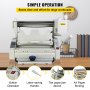 VEVOR Máquina de encuadernación de libros con pegamento inalámbrico A4 Encuadernadora de libros con pegamento caliente manual 110V con lomo de fresado Máquina de encuadernación más áspera para libros de papel Álbumes Cuaderno