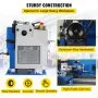 VEVOR Torno de metal Tornos y fresadoras Máquina de torno de 7 x 12 pulgadas mini torno de precisión 2250 Rpm 400 W de velocidad variable mini torno