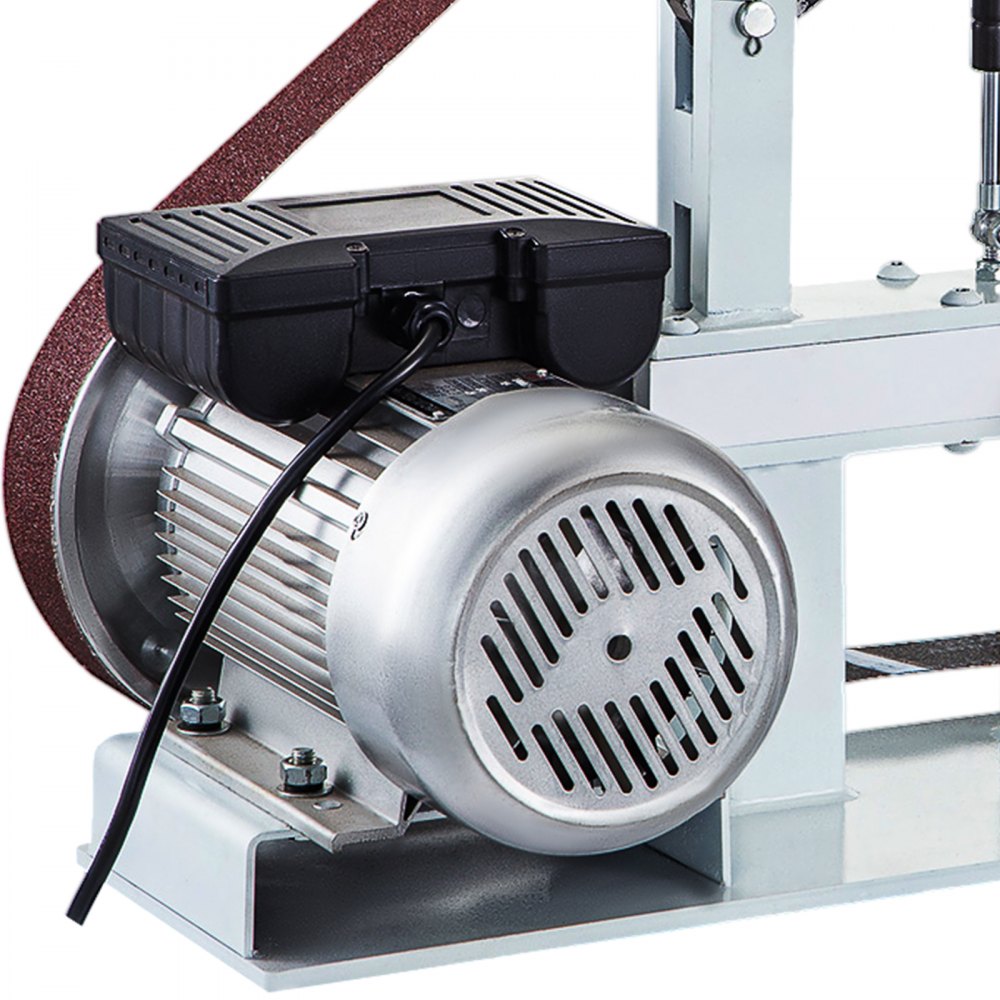 Lijadora de banda VEVOR de 2" x 82", 2 HP 1500 W, lijadora de banda y disco 3 en 1 de velocidad constante con 3 discos de lijado, lijadora de banco de 110 V con disco de 12 pulgadas y soporte plano para herramientas para fabricación de cuchillos