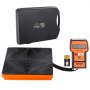 Báscula de refrigerante VEVOR, báscula de freón de recuperación de carga HAVC de 110 libras, con control remoto con cable, báscula de peso de recuperación digital electrónica de alta precisión de 2 g con estuche y batería seca