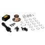Alimentador de fresadora VEVOR con eje Z, par de 450 in-lb, velocidad de rotación ajustable de 0 a 200 RPM, 120 V, para fresadoras Bridgeport de tipo rodilla con eje de 5/8" de diámetro.
