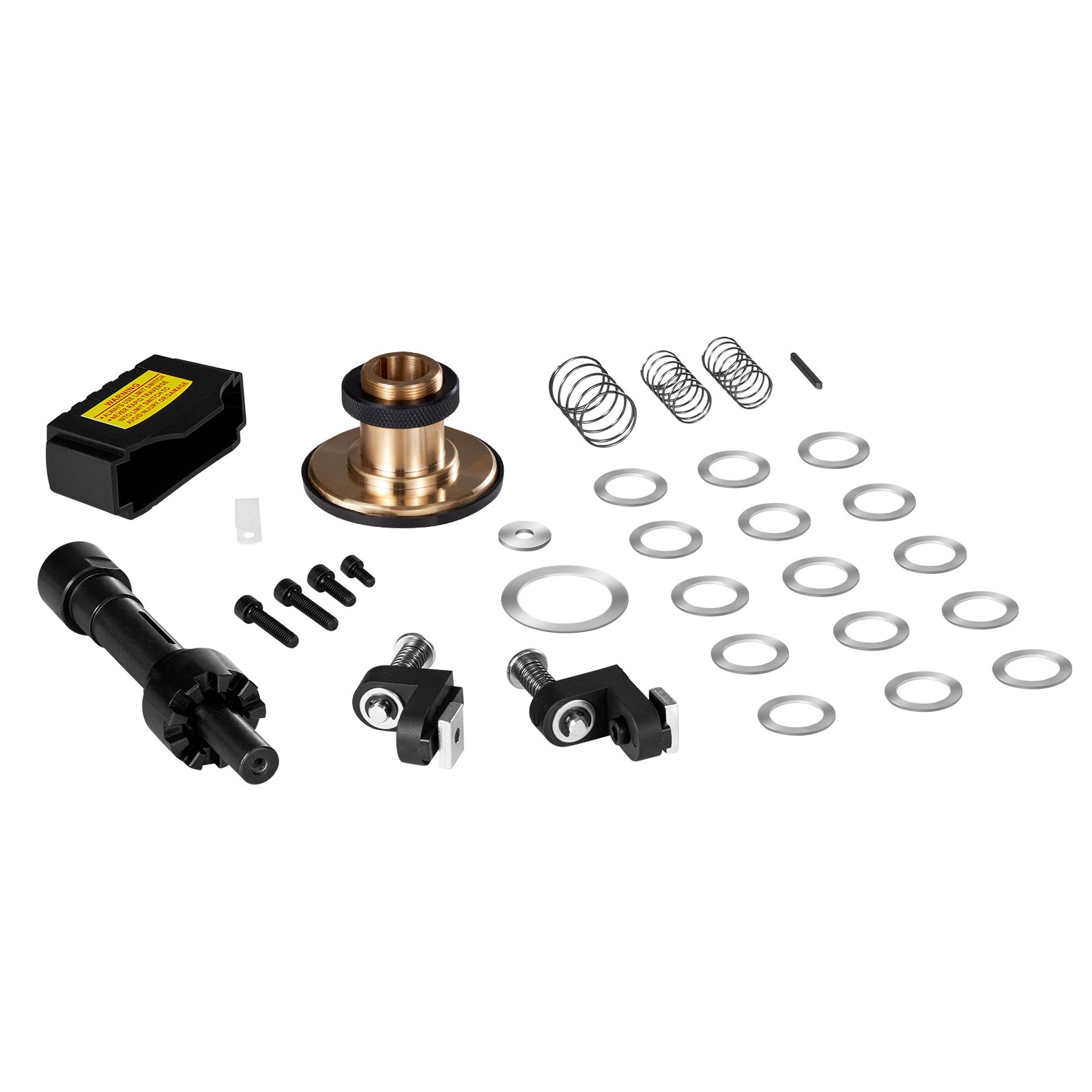 Alimentador de fresadora VEVOR con eje Z, par de 450 in-lb, velocidad de rotación ajustable de 0 a 200 RPM, 120 V, para fresadoras Bridgeport de tipo rodilla con eje de 5/8" de diámetro.