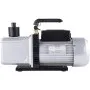 VEVOR Vacuum Pump 12CFM 1 HP Single Stage Air Conditioning Vacuum Pump 110V 5PA Ultimate Vacuum Refrigerant HVAC Air Tool Rotary Vane Vacuum Pump for Automobile Vacuum Evacuation (1-Stage, 12CFM)