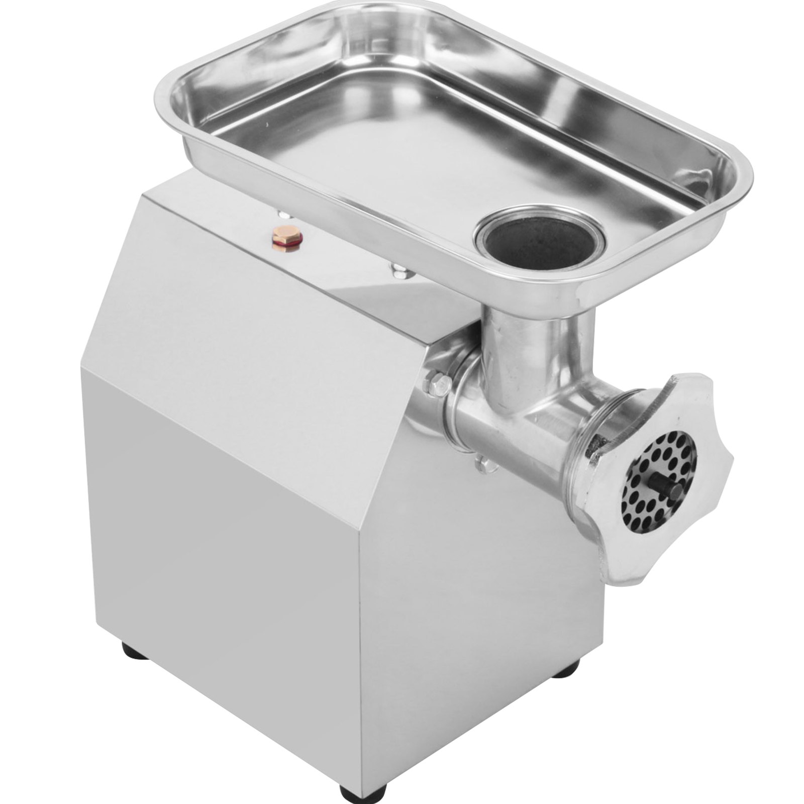 VEVOR Picadora de Carne 850W Automática 250kg/h con 2 Placas Molienda Acero