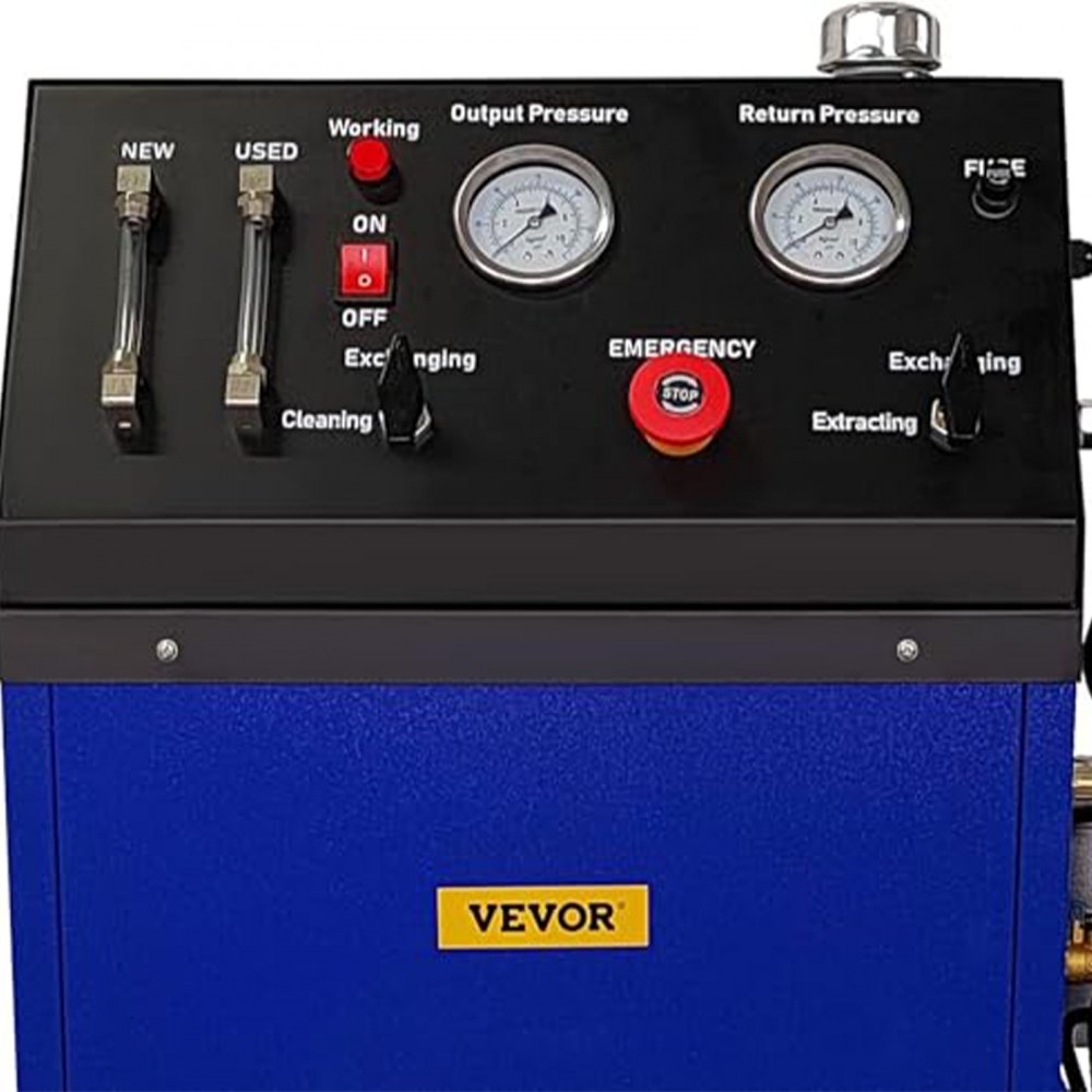 VEVOR Máquina de Descarga DC 12 V 0-60PSI Intercambiador de Fluido de Transmisión Automática Máquina de Descarga de Transmisión de Servicio Pesado para Automóviles Pequeños de Gasolina y Diésel