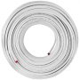 VEVOR 984Ft Rollo de 1/2" PEX-AL-PEX Tubería Barrera de oxígeno Piso radiante PEX Tubería Calor radiante Piso Calefacción Plomería 300M Capa interior de aluminio PEX Tubería (1/2" O2-Barrier, 984Ft/Blanco)