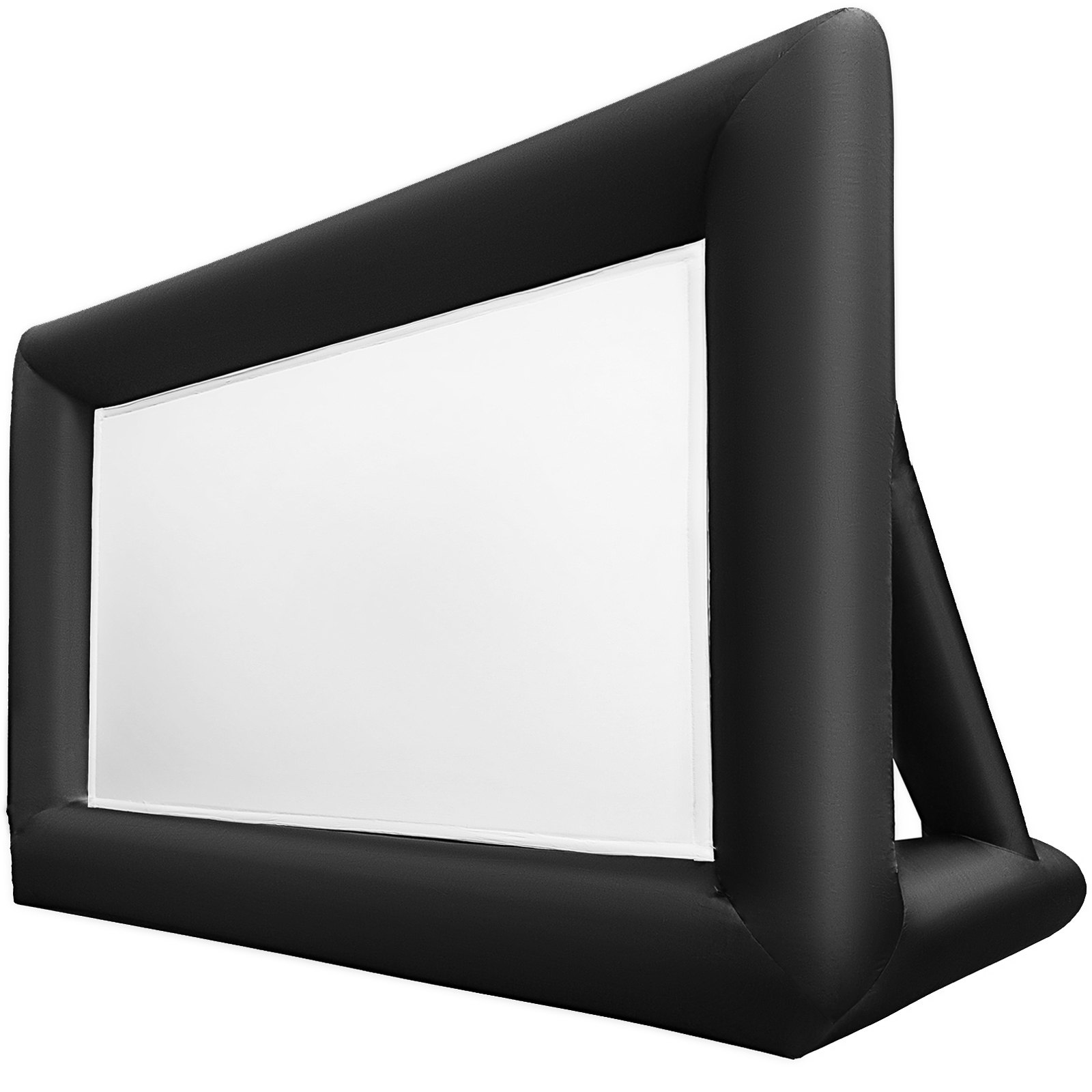 Pantalla de película inflable VEVOR, 16 pies, pantalla de proyector inflable enorme portátil, soplador de aire incluido, pantalla de película inflable para interior y exterior