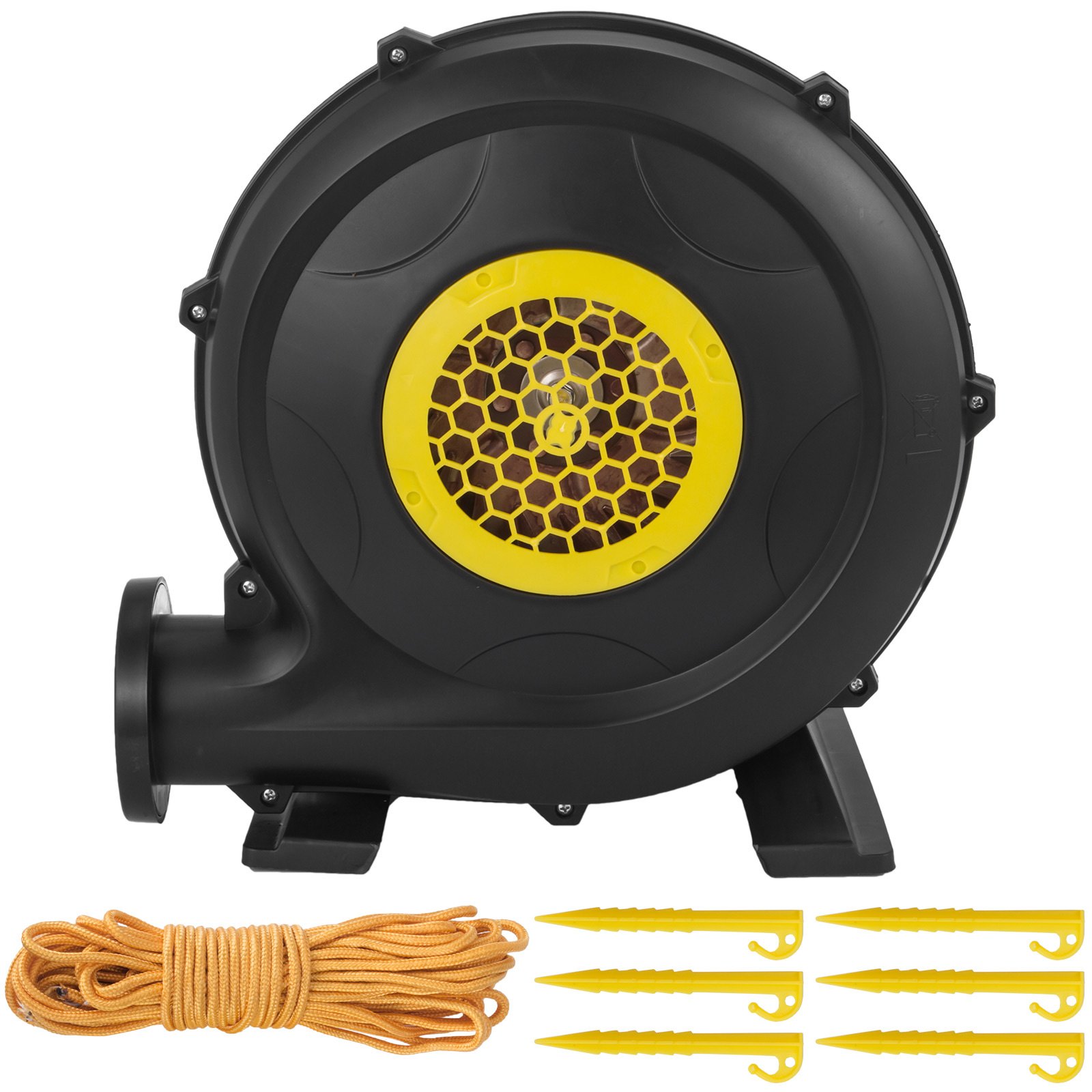 Pantalla de película inflable VEVOR, 16 pies, pantalla de proyector inflable enorme portátil, soplador de aire incluido, pantalla de película inflable para interior y exterior