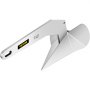 VEVOR Ancla para barco Delta/Diamond de 17 lb (7,7 kg) de acero inoxidable marino de 22 a 38 pies