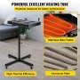 Secador de serigrafía VEVOR de 18 x 24 pulgadas con caja de control eléctrica, soporte ajustable, máquina de curado de camisetas