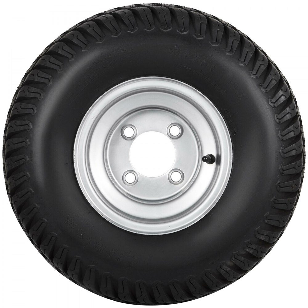18x9.50-8 Go Kart Tire Rim Wheel Assembly Zero Turn 18/950-8 1070LB Capacidad