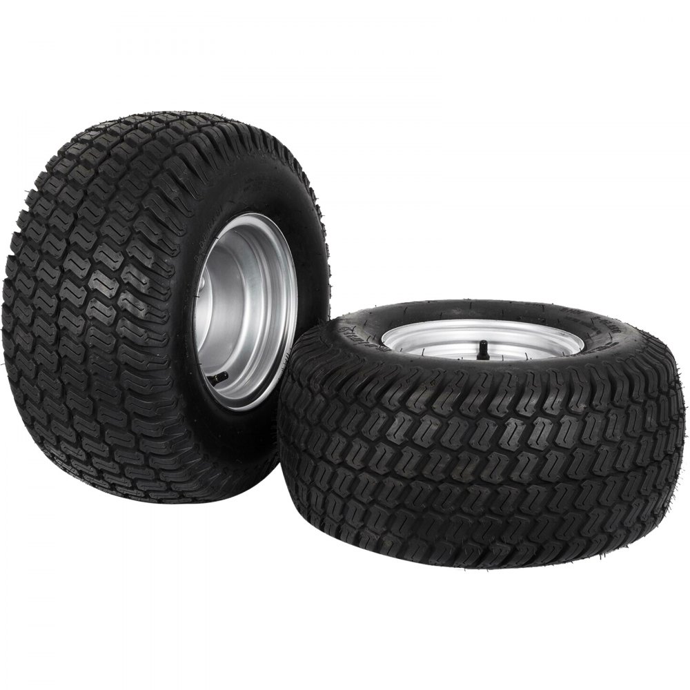VEVOR 2 piezas 18x9,50-8 18/950-8 Conjunto de rueda y llanta para carrito de jardín, kart, remolque, transporte