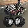 VEVOR 2 piezas 18x9,50-8 18/950-8 Conjunto de rueda y llanta para carrito de jardín, kart, remolque, transporte