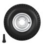 VEVOR 2 piezas 18x9,50-8 18/950-8 Conjunto de rueda y llanta para carrito de jardín, kart, remolque, transporte