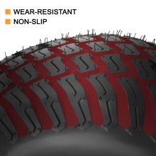 18x9.50-8 Go Kart Tire Rim Wheel Assembly Zero Turn 18/950-8 1070LB Capacidad