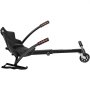 Accesorio de asiento para hoverboard VEVOR con marco negro y manijas ajustables.