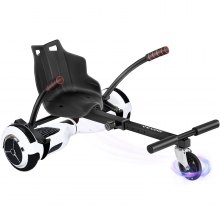 VEVOR Hoverboard Seat Attachment para 6.5" 8" 10" Self Balancing Scooter, Hoverboard Kart para niños o adultos, negro Hoverboard accesorios longitud de marco ajustable