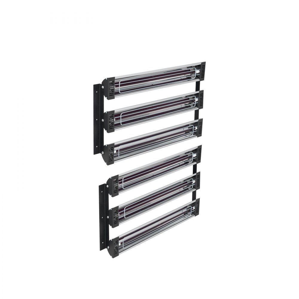 Lámpara de curado de pintura infrarroja Lámpara para hornear Lámpara de calefacción automática 3000w 2set Cabina de pulverización