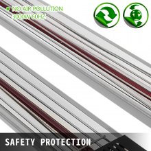 Lámpara de curado de pintura infrarroja Lámpara para hornear Lámpara de calefacción automática 3000w 2set Cabina de pulverización