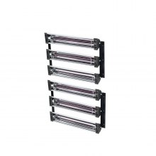 Lámpara de curado de pintura infrarroja Lámpara para hornear Lámpara de calefacción automática 3000w 2set Cabina de pulverización